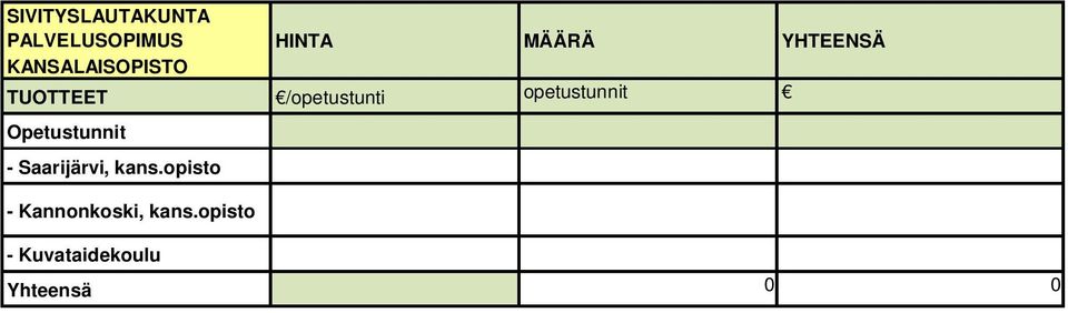 - Saarijärvi, kans.opisto - Kannonkoski, kans.