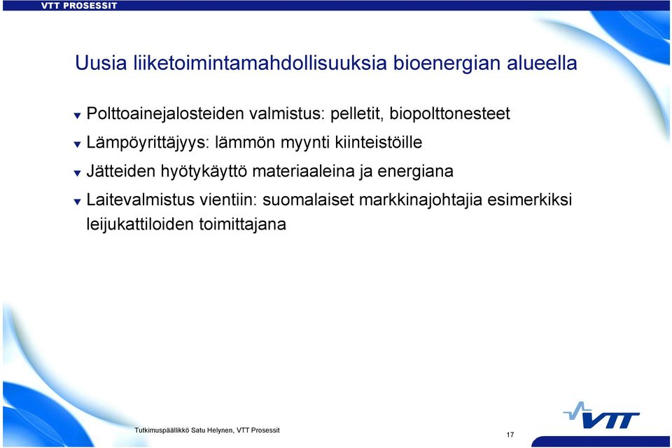 kiinteistöille Jätteiden hyötykäyttö materiaaleina ja energiana