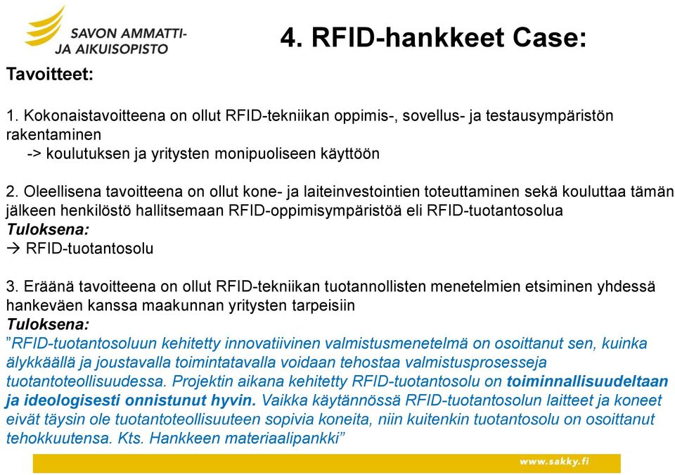 RFID-tuotantosolu 3.