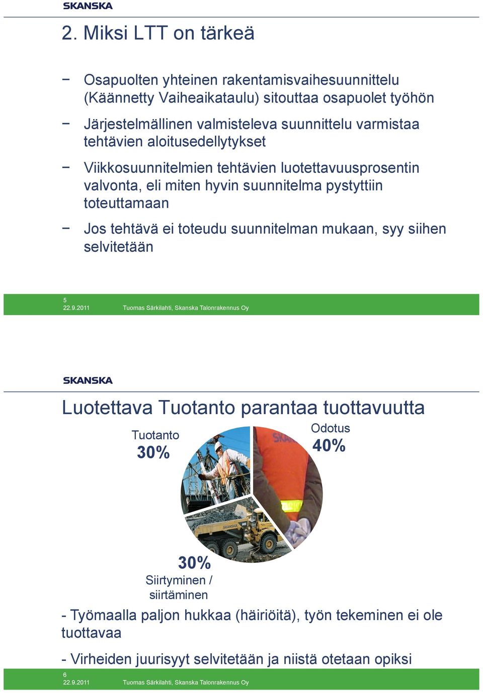 Viikkosuunnitelmien tehtävien luotettavuusprosentin valvonta, eli miten hyvin suunnitelma pystyttiin toteuttamaan!