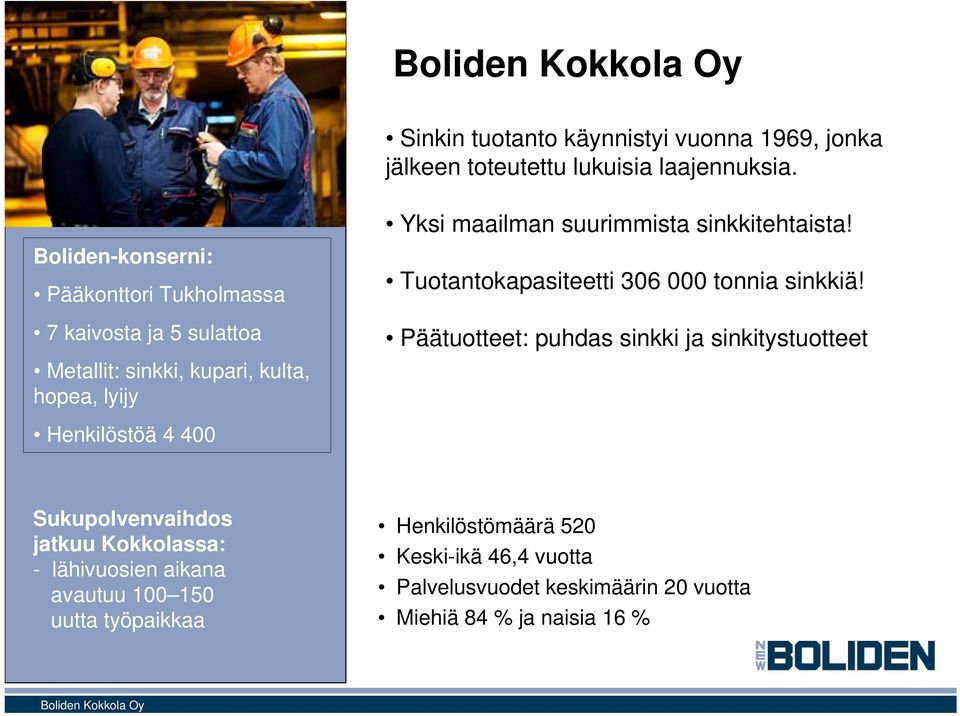 suurimmista sinkkitehtaista! Tuotantokapasiteetti 306 000 tonnia sinkkiä!