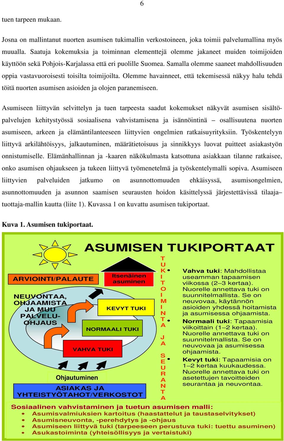 Samalla olemme saaneet mahdollisuuden oppia vastavuoroisesti toisilta toimijoilta. Olemme havainneet, että tekemisessä näkyy halu tehdä töitä nuorten asumisen asioiden ja olojen paranemiseen.
