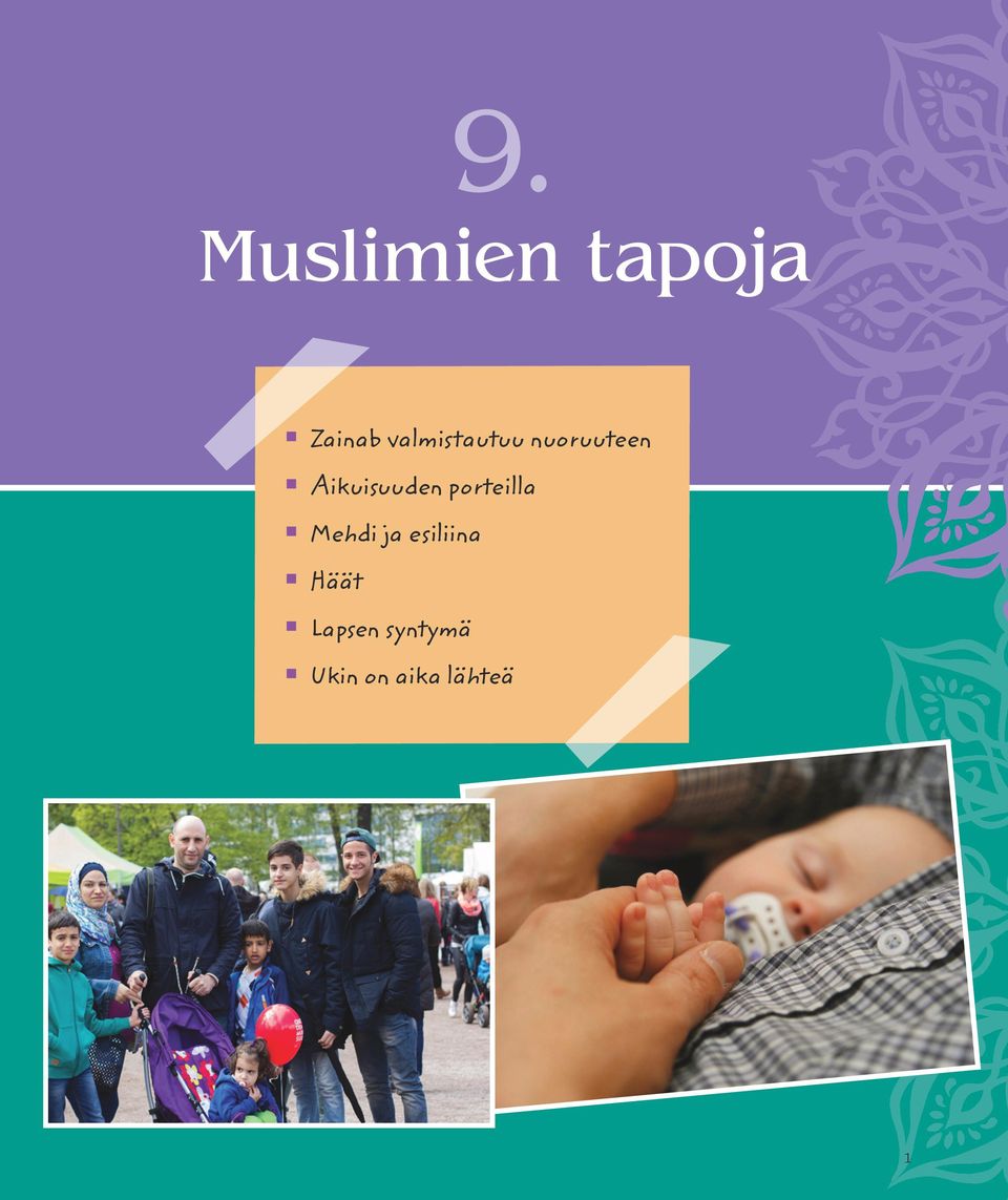 Aikuisuuden porteilla Mehdi ja