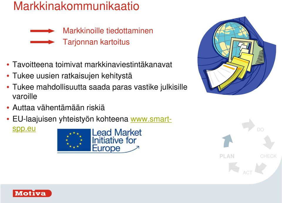 ratkaisujen kehitystä Tukee mahdollisuutta saada paras vastike julkisille