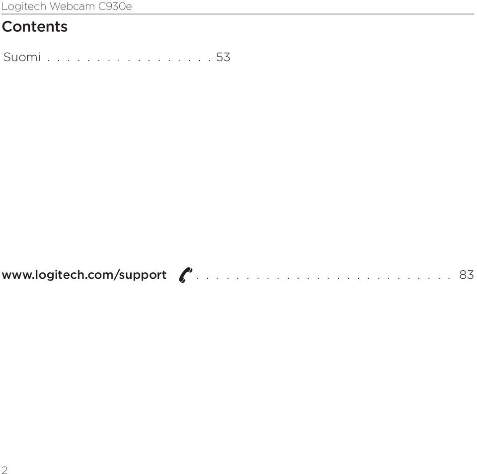 logitech.com/support...........................83 2
