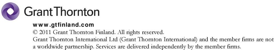 Thornton International) and the member firms are