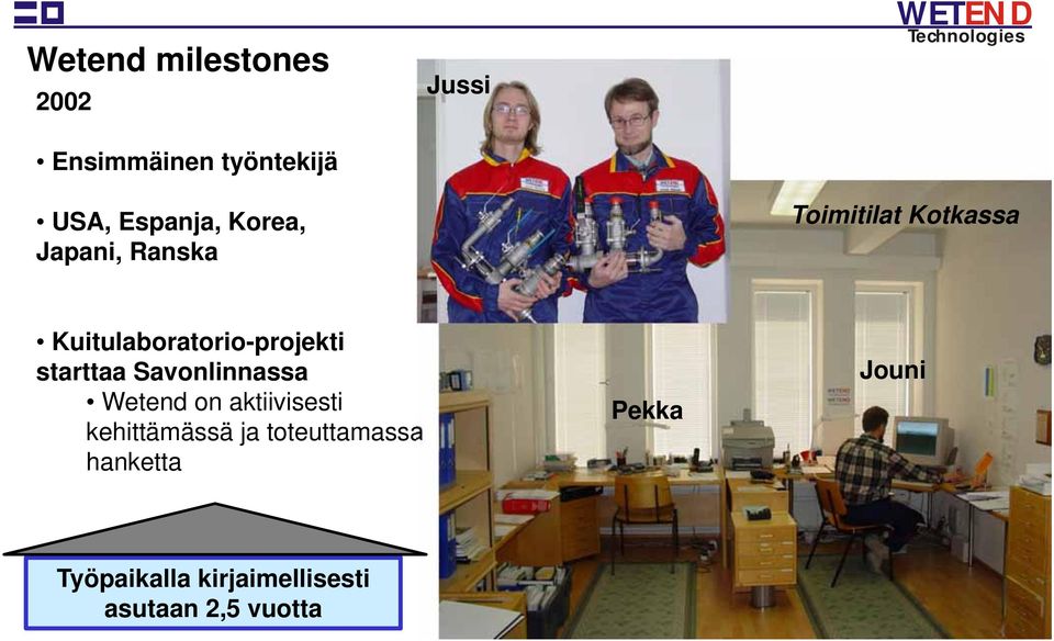 starttaa Savonlinnassa Wetend on aktiivisesti kehittämässä ja