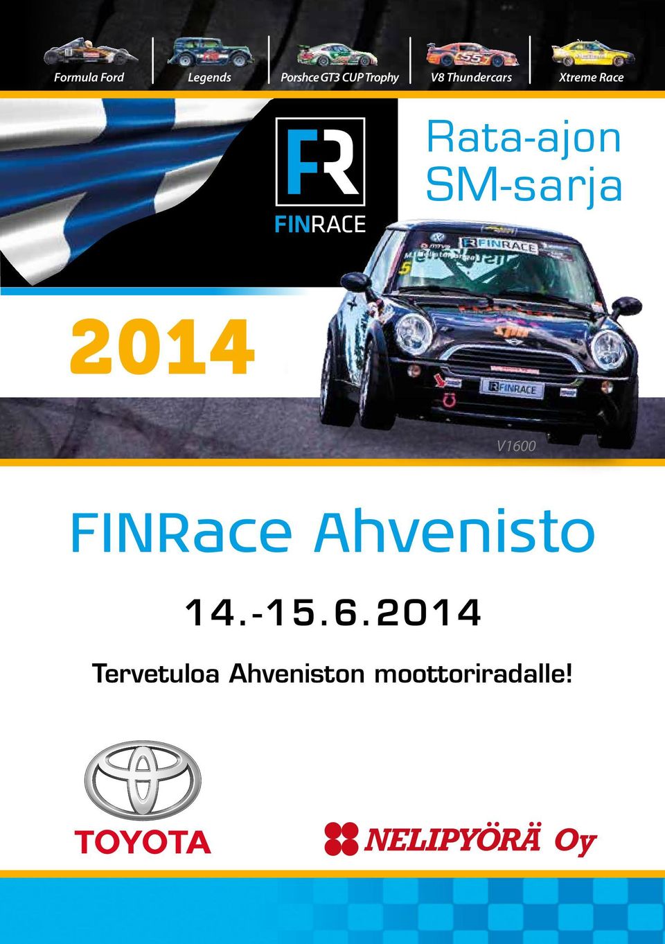 SM-sarja 2014 V1600 FINRace Ahvenisto 14.-15.