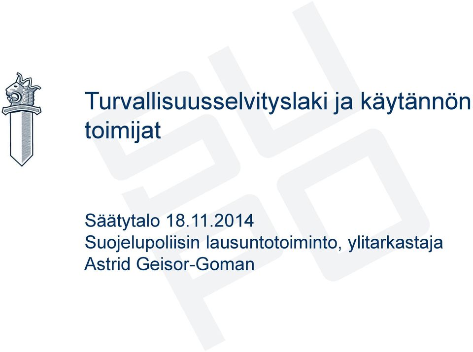 11.2014 Suojelupoliisin