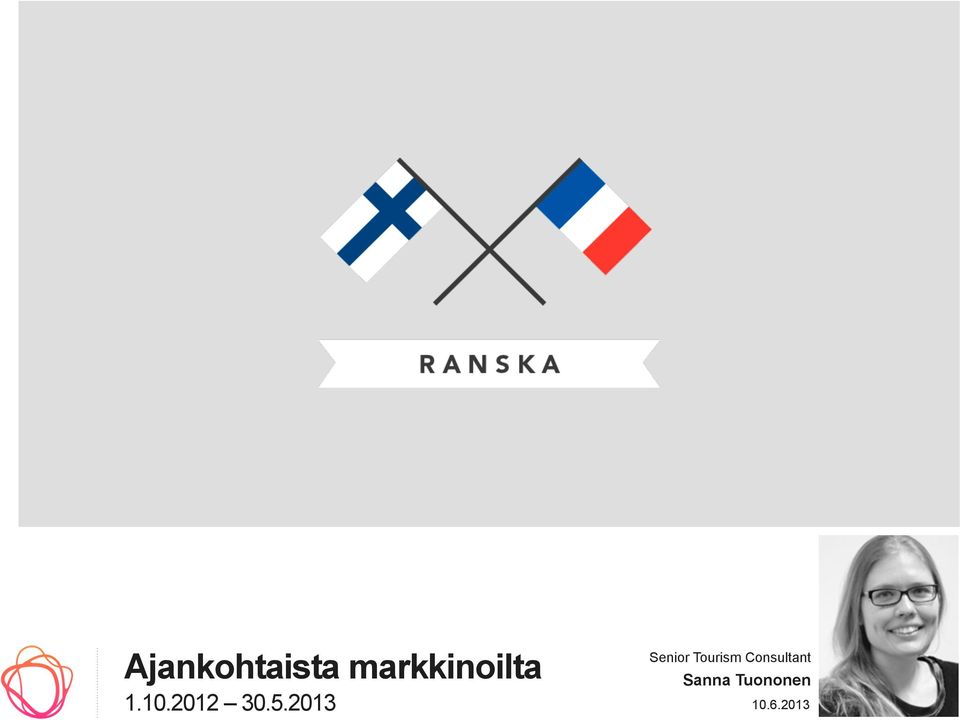 Tourism Consultant Sanna