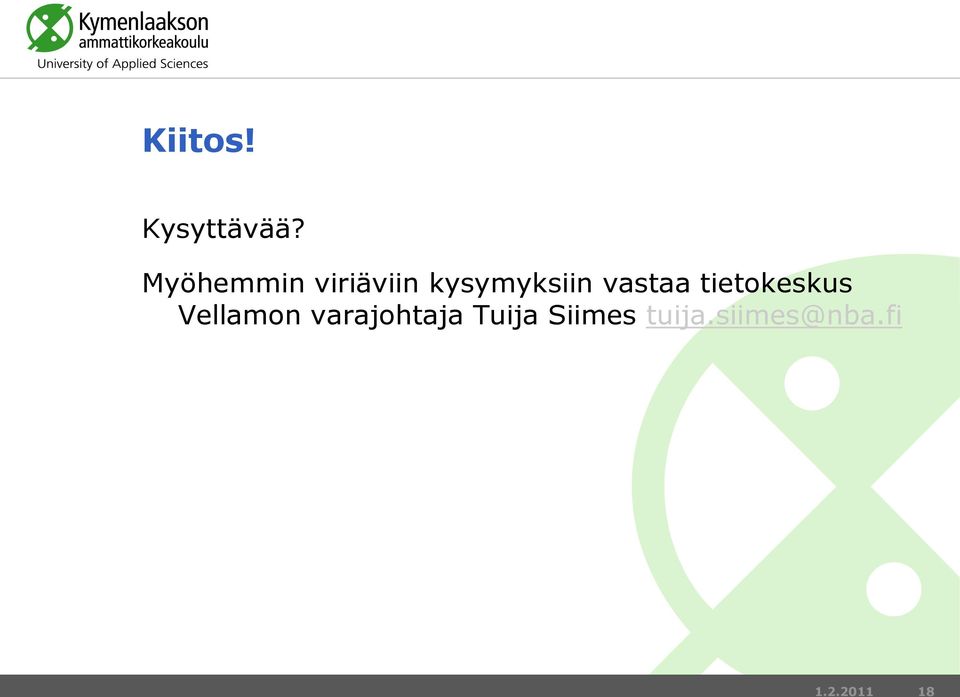 vastaa tietokeskus Vellamon