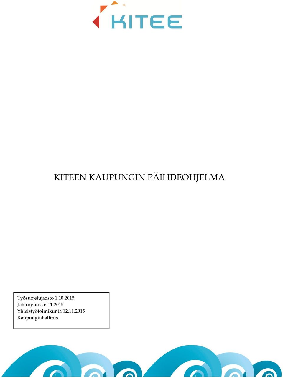 2015 Yhteistyötoimikunta 12.11.