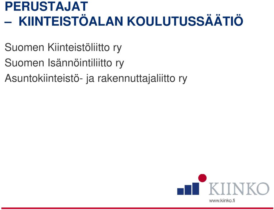 Kiinteistöliitto ry Suomen