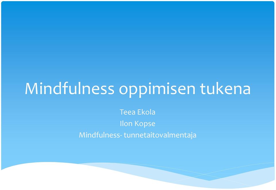 Teea Ekola Ilon