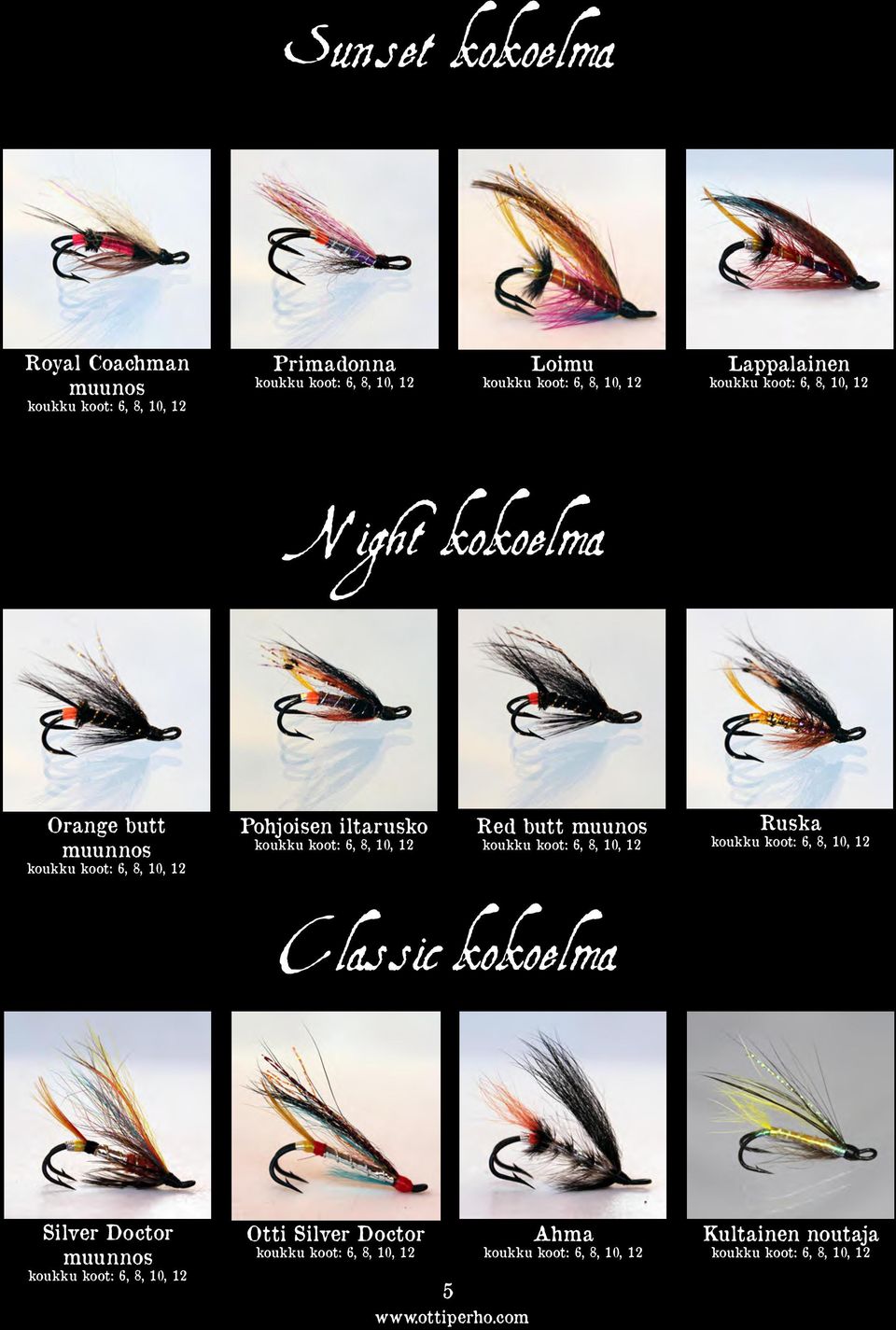 iltarusko Red butt muunos Ruska Classic kokoelma Silver
