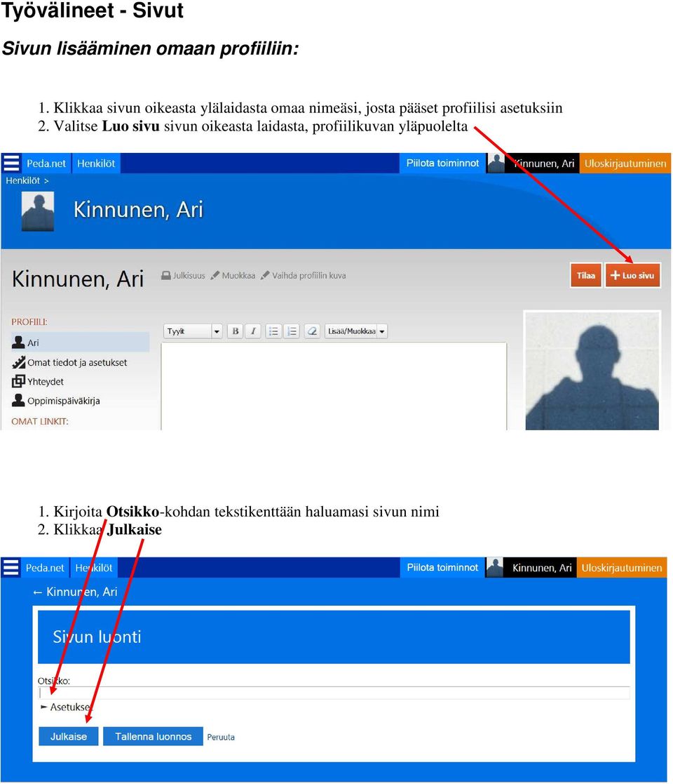 asetuksiin 2.