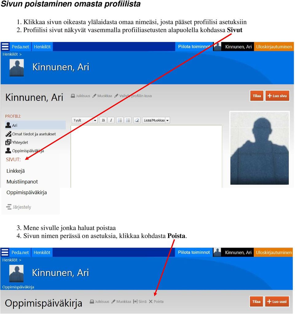 asetuksiin 2.