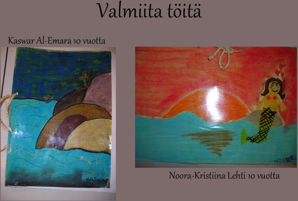 Valmiita töitä