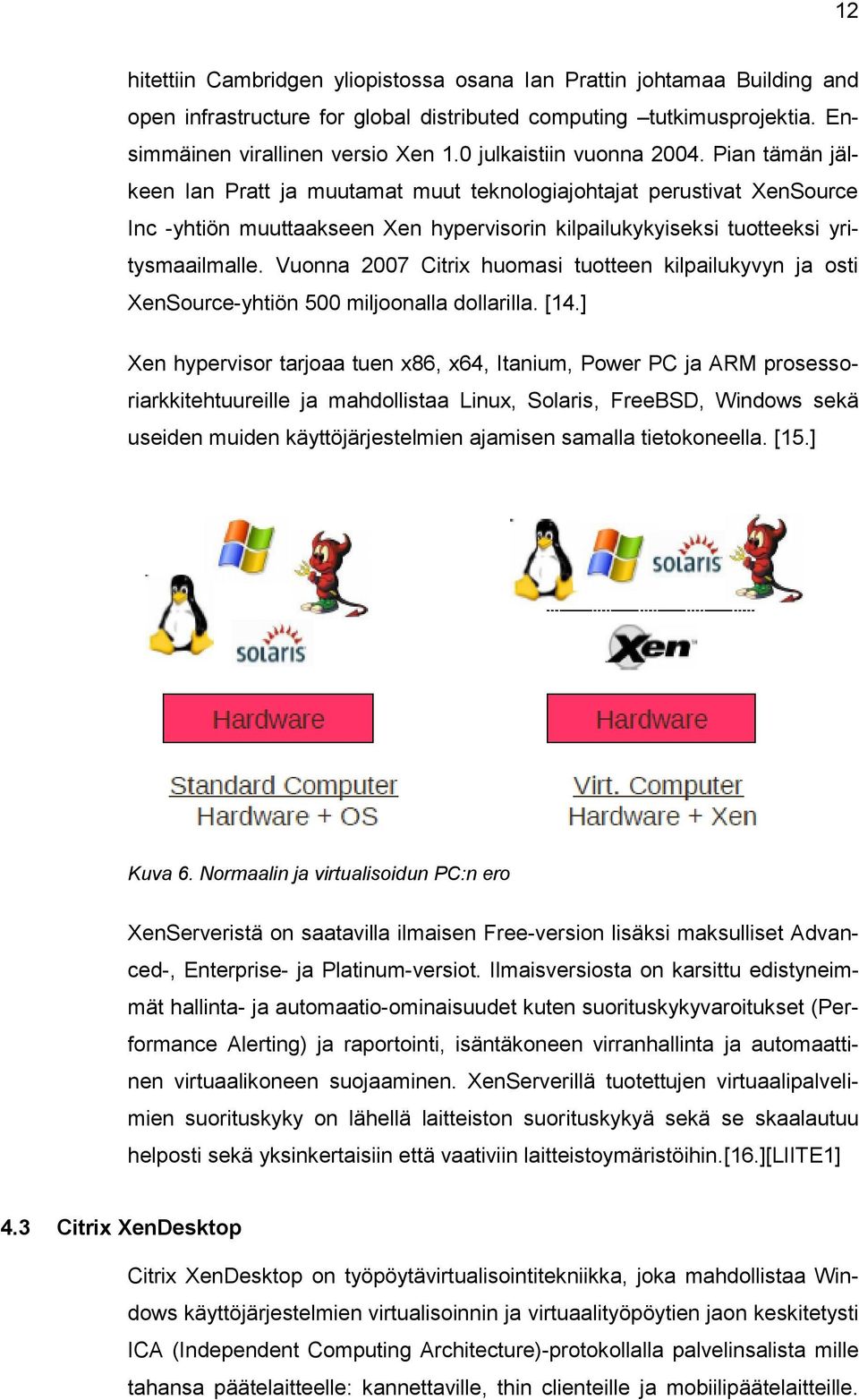 Pian tämän jälkeen Ian Pratt ja muutamat muut teknologiajohtajat perustivat XenSource Inc -yhtiön muuttaakseen Xen hypervisorin kilpailukykyiseksi tuotteeksi yritysmaailmalle.