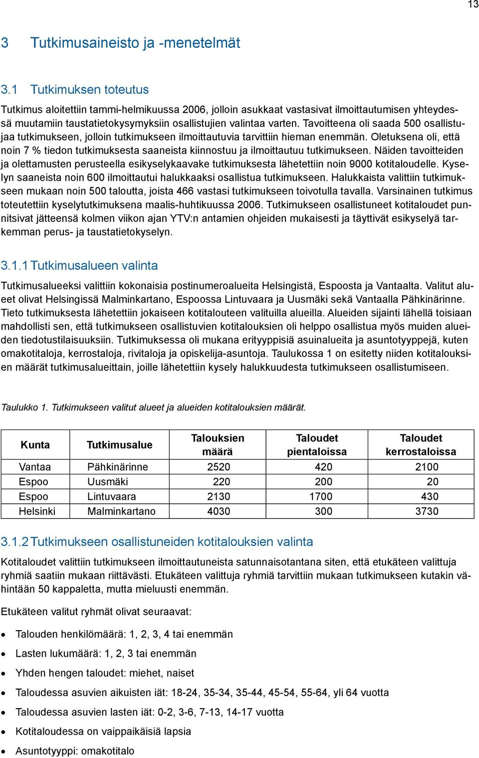 Tavoitteena oli saada 500 osallistujaa tutkimukseen, jolloin tutkimukseen ilmoittautuvia tarvittiin hieman enemmän.