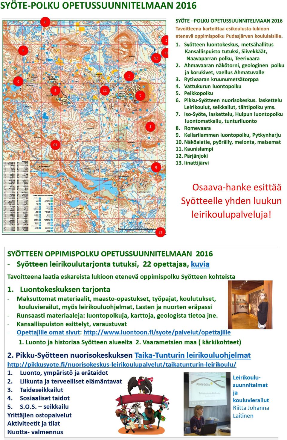 Osaava-hanke esittää
