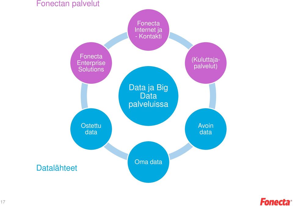 (Kuluttajapalvelut) Data ja Big Data