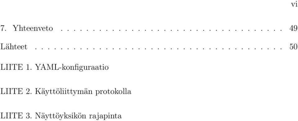YAML-konfiguraatio LIITE 2.