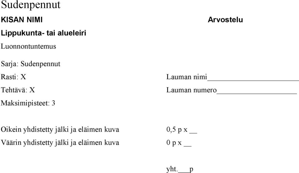 Lauman numero Oikein yhdistetty jälki ja eläimen