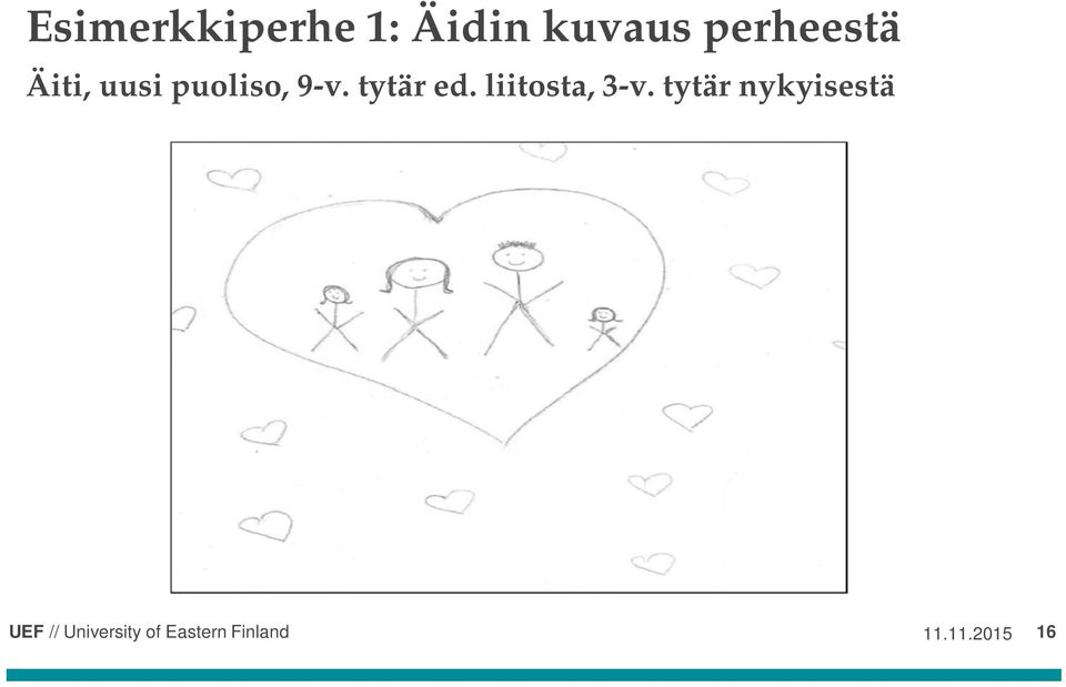 9-v. tytär ed. liitosta, 3-v.