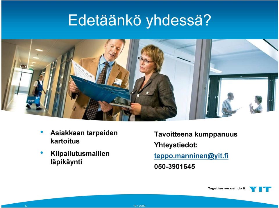 Kilpailutusmallien läpikäynti