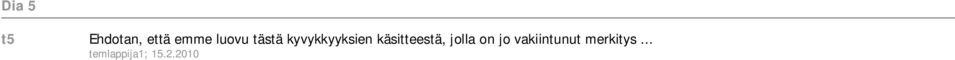 käsitteestä, jolla on jo