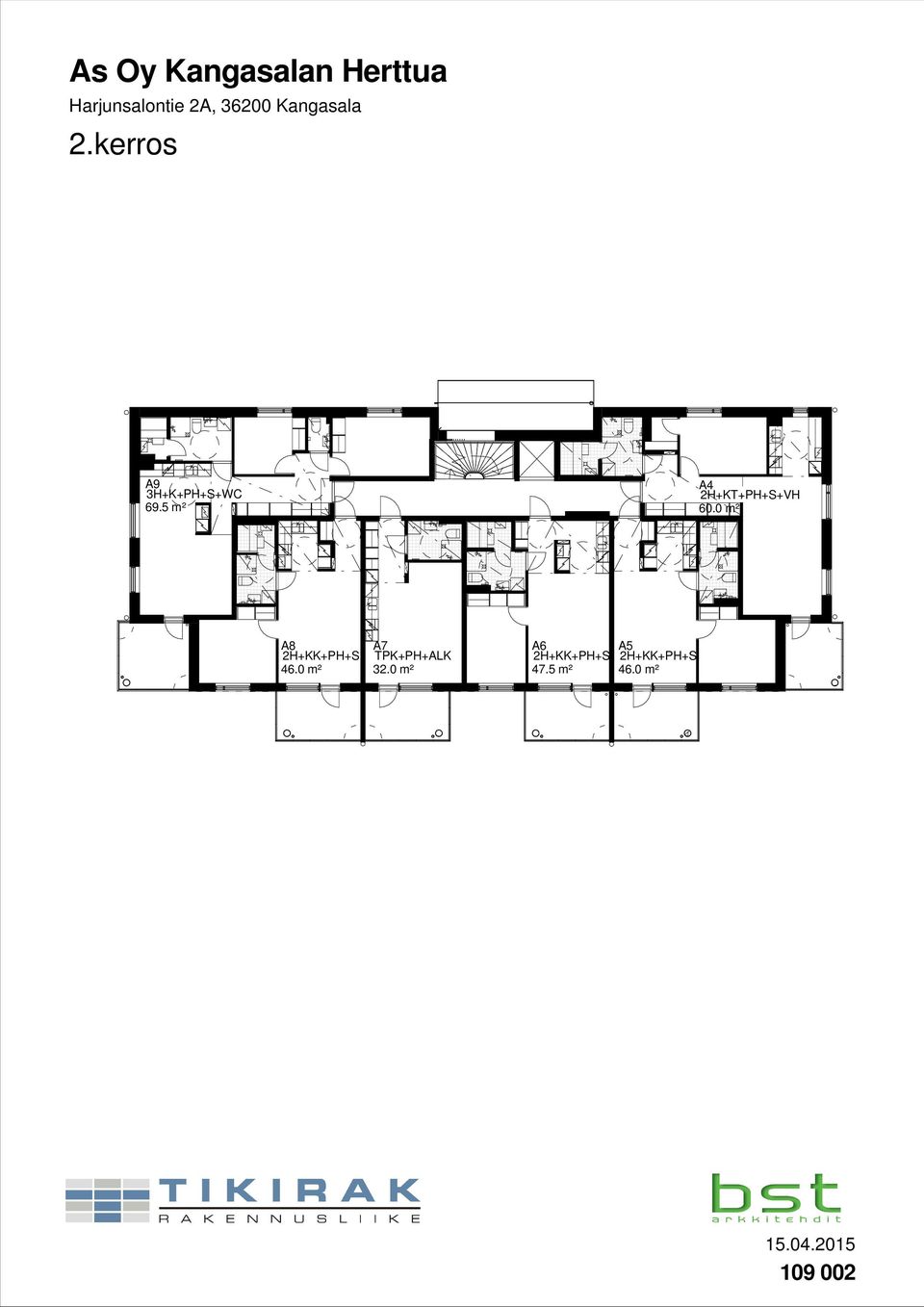 5 m² A4 2H+KT+PH+S+VH