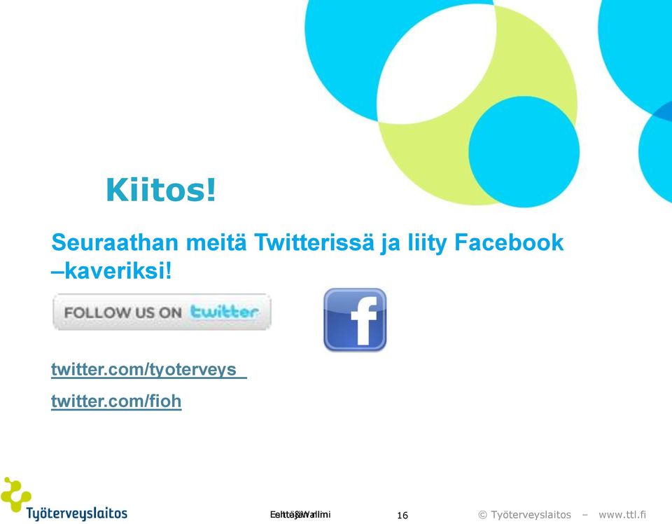 liity Facebook kaveriksi! twitter.