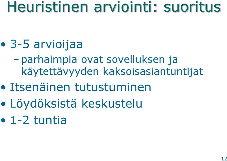 käytettävyyden kaksoisasiantuntijat