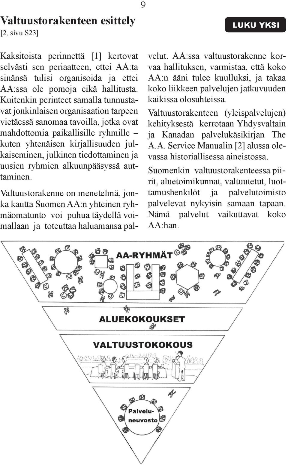 julkinen tiedottaminen ja uusien ryhmien alkuunpääsyssä auttaminen.