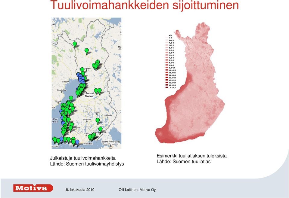 Suomen tuulivoimayhdistys Esimerkki