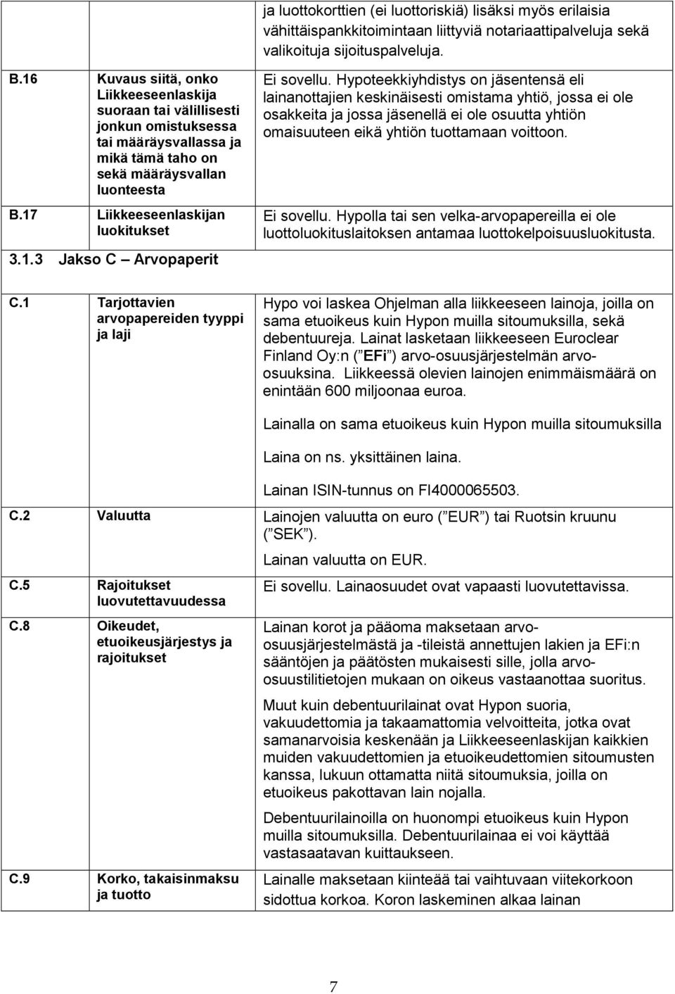 Hypoteekkiyhdistys on jäsentensä eli lainanottajien keskinäisesti omistama yhtiö, jossa ei ole osakkeita ja jossa jäsenellä ei ole osuutta yhtiön omaisuuteen eikä yhtiön tuottamaan voittoon.