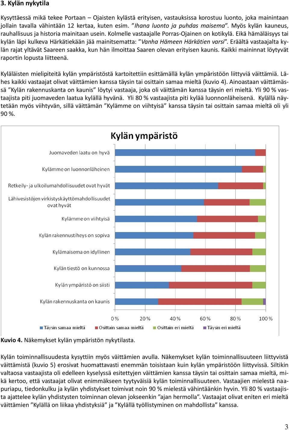 Eikä hämäläisyys tai kylän läpi kulkeva Härkätiekään jää mainitsematta: Vanha Hämeen Härkätien varsi.