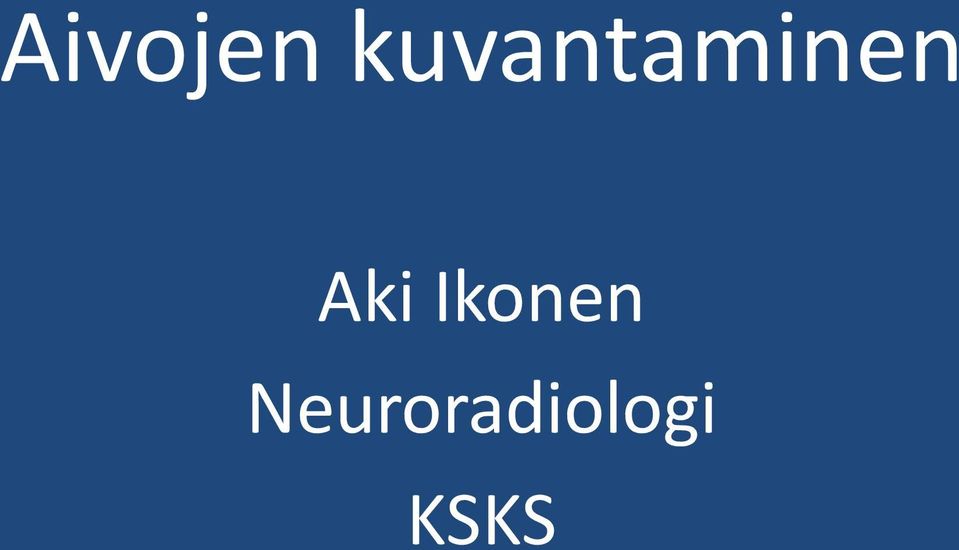 Aki Ikonen