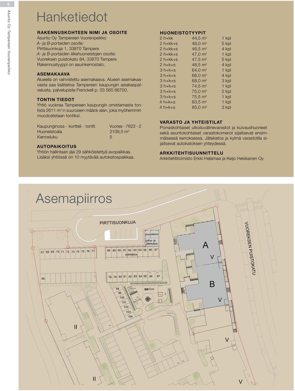 HUONEITOTYYPIT 2 h+kk 44,2 2 h+kk+s 46,0 m2 2 h+kk+s 46,2 2 h+kk+s 47,0 m2 2 h+kk+s 47,2 2 h+k+s 48,2 3 h+k+s 64,0 m2 3 h+k+s 66,0 m2 3 h+k+s 68,0 m2 3 h+k+s 74,2 3 h+k+s 75,0 m2 3 h+k+s 75,2 4 h+k+s