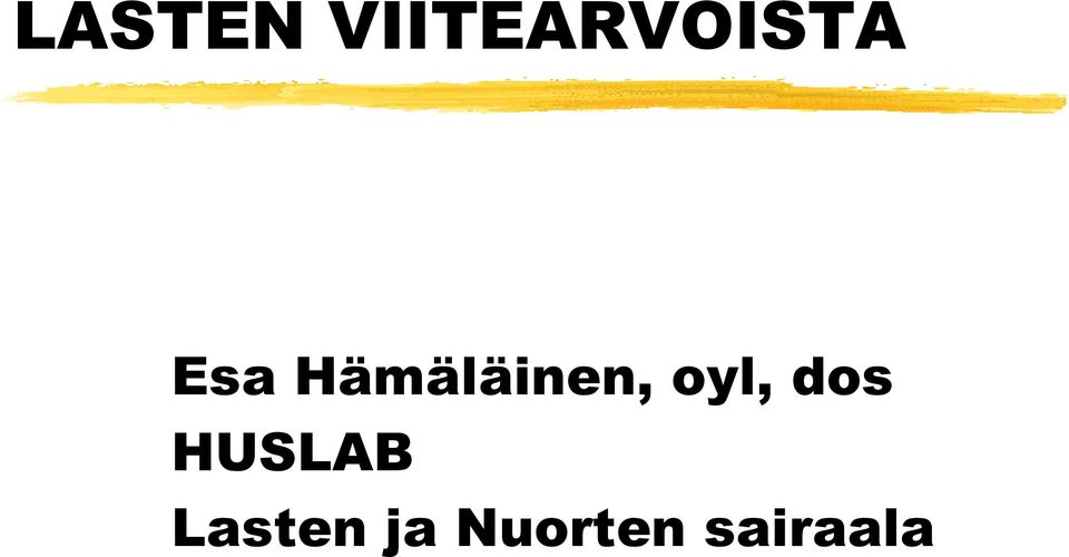 Hämäläinen, oyl,