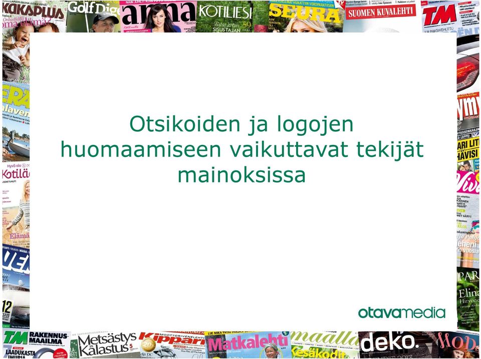 huomaamiseen