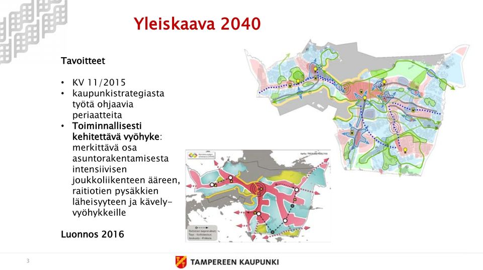 merkittävä osa asuntorakentamisesta intensiivisen joukkoliikenteen