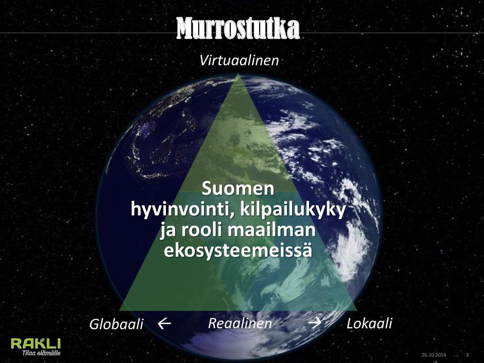 rooli maailman ekosysteemeissä