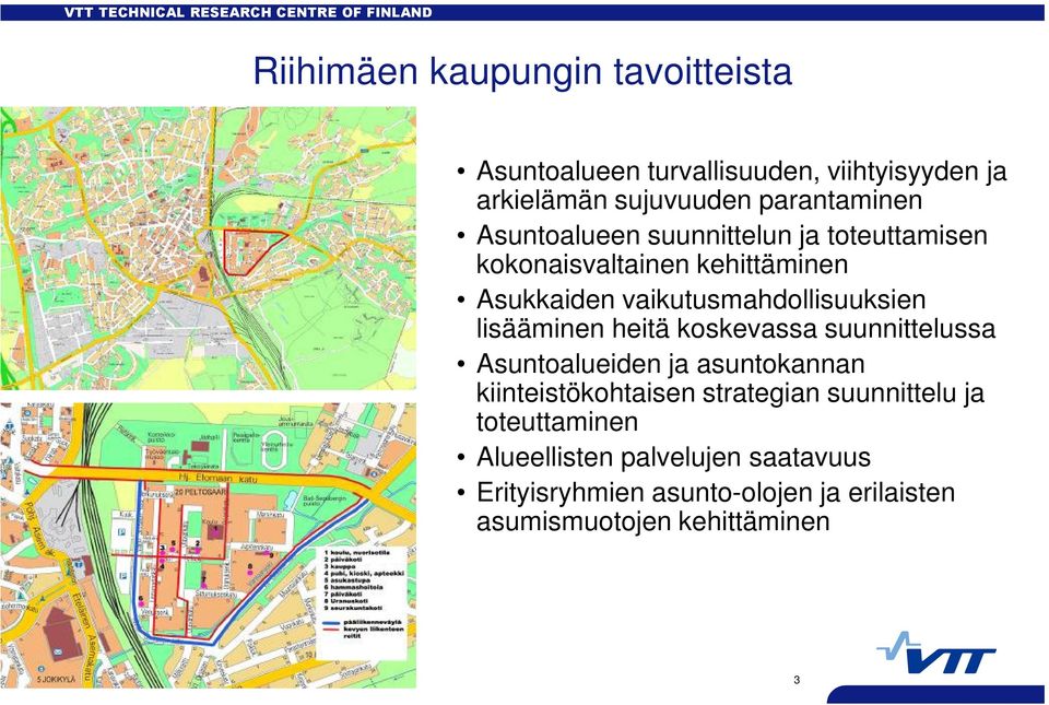 lisääminen heitä koskevassa suunnittelussa Asuntoalueiden ja asuntokannan kiinteistökohtaisen strategian