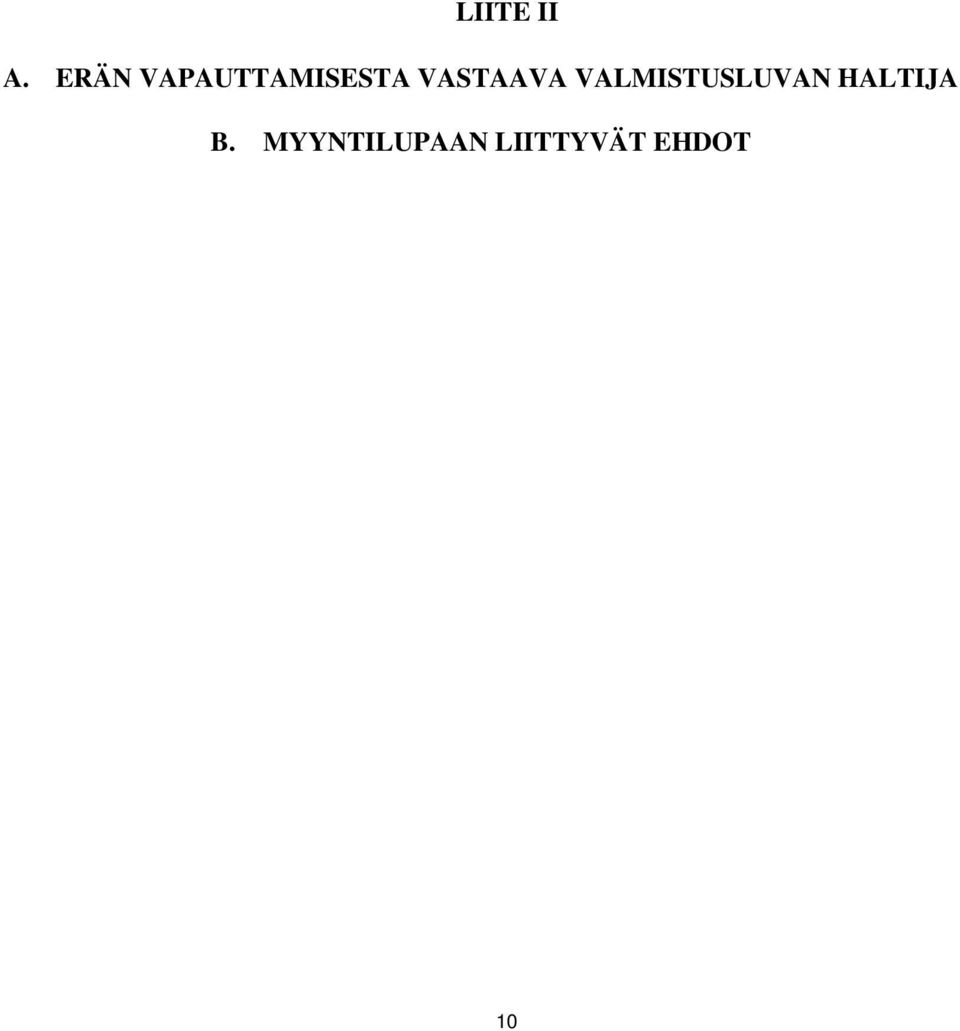 VASTAAVA VALMISTUSLUVAN