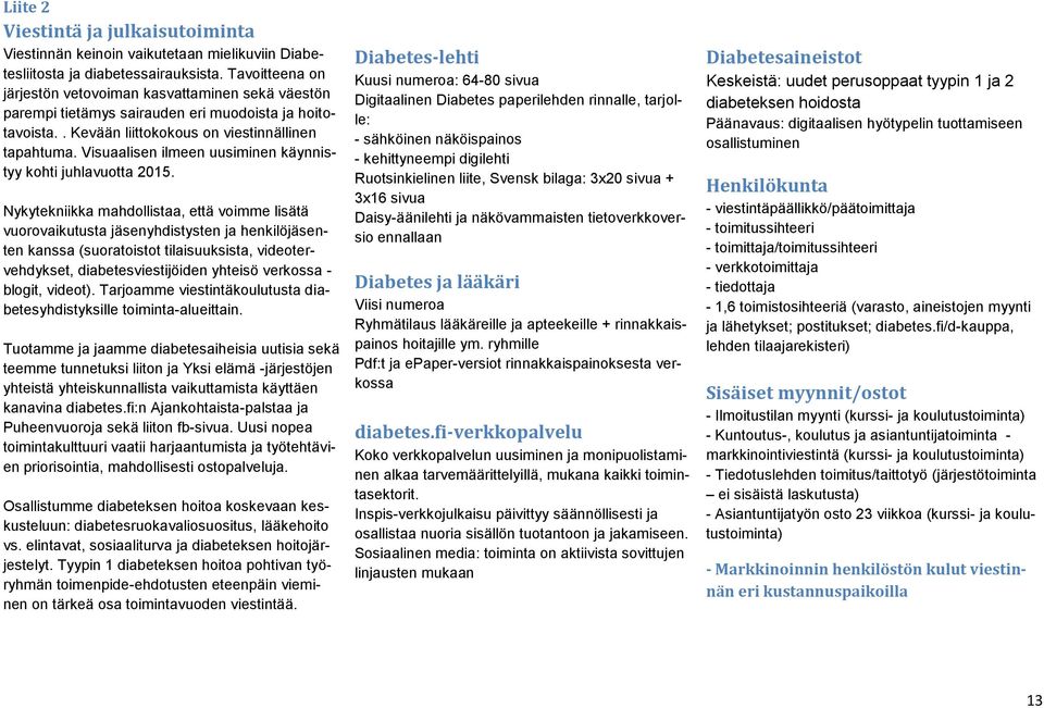 Visuaalisen ilmeen uusiminen käynnistyy kohti juhlavuotta 2015.