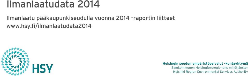 fi/ilmanlaatudata214 Helsingin seudun ympäristöpalvelut