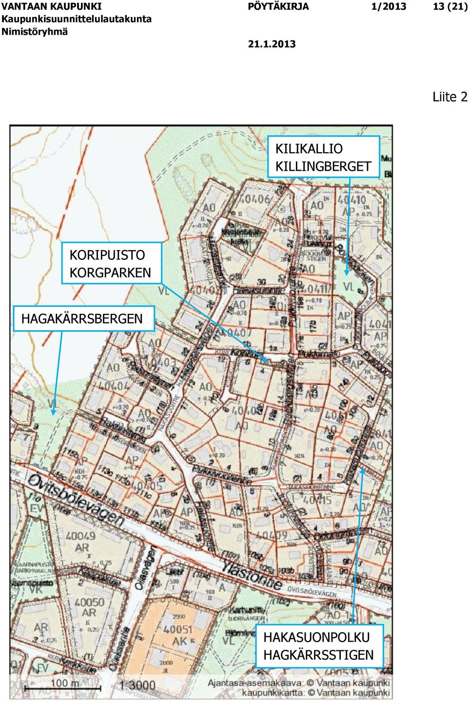 KILLINGBERGET KORIPUISTO KORGPARKEN