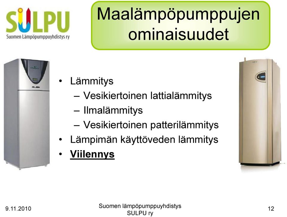 Ilmalämmitys Vesikiertoinen